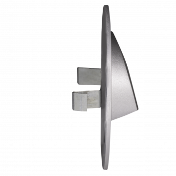 RUBI LED lamp flush mounted 14V DC aluminium warm white with frame TYPE: 09-211-12