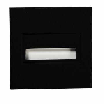SONA LED fixture FM square 14V DC black warm white type: 14-211-62