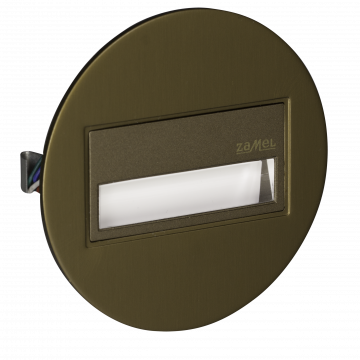 SONA LED lamp surface mounted 14V DC gold RGB round frame TYPE: 13-211-46