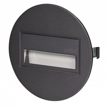 SONA LED lamp surface mounted 14V DC RGB graphite, round frame TYPE: 13-211-36