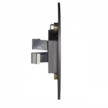 SONA LED lamp surface mounted 14V DC RGB graphite, round frame TYPE: 13-211-36