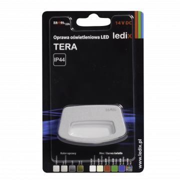 TERA LED lamp surface mounted 14V DC RGB aluminium TYPE: 03-111-16