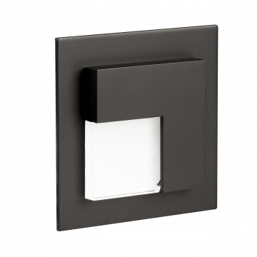 TIMO LED fixture FM with frame 14V DC black neutra l white type: 07-211-67