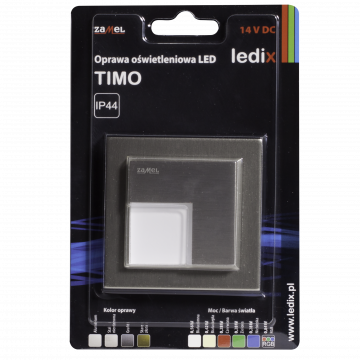 TIMO LED lamp flush mounted 14V DC steel RGB with frame TYPE: 07-211-26