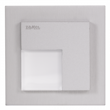 TIMO LED lamp flush mounted 230V AC aluminium warm white TYPE: 07-221-12