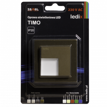 TIMO LED lamp flush mounted 230V AC gold warm white TYPE: 07-221-42