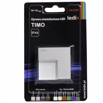 TIMO LED lamp surface mounted 14V DC aluminium cold white TYPE: 06-111-11