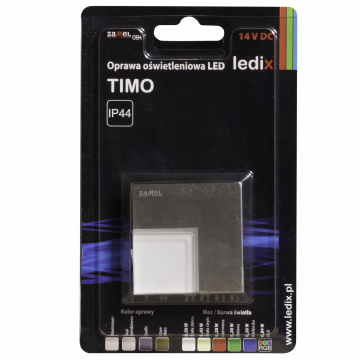 TIMO LED lamp surface mounted 14V DC steel RGB TYPE: 06-111-26