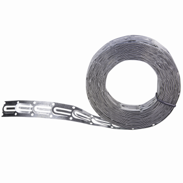 Zinc-plated mounting strip 21x0,5mm, L: 7,62m TYPE: TMS-01