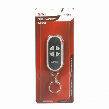 REMOTE CONTROL 4 BUTTONS TYPE: P-258/4