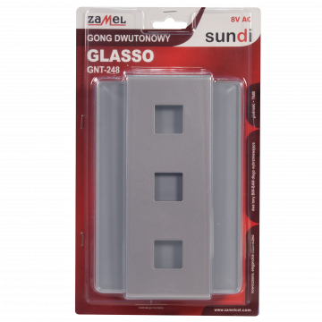GLASSO TWO-TONE 8V CHIME SILVER TYPE: GNT-248-SRB