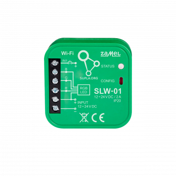 RGB LED WI-FI CONTROLLER TYP: SLW-01