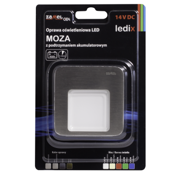 Faretto LED MOZA PT 14V DC batteria STA bianco freddo WYROB