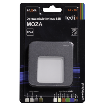 Faretto LED MOZA PT 14V DC GRF RGB WYROB