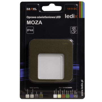 Faretto LED MOZA PT 14V DC ZLO RGB WYROB