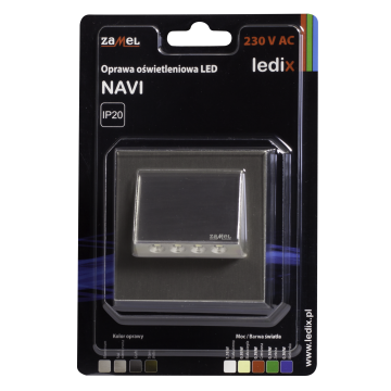 Faretto LED NAVI con cornice NT 14V DC STA RGB WYROB