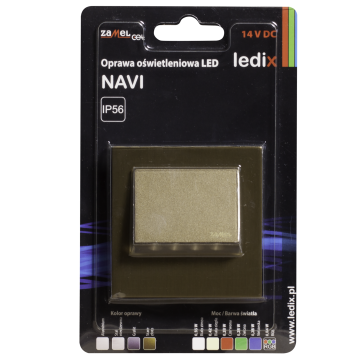 Faretto LED NAVI con cornice NT 14V DC ZLO RGB WYROB