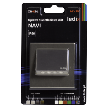 Faretto LED NAVI con cornice PT 14V DC STA RGB WYROB