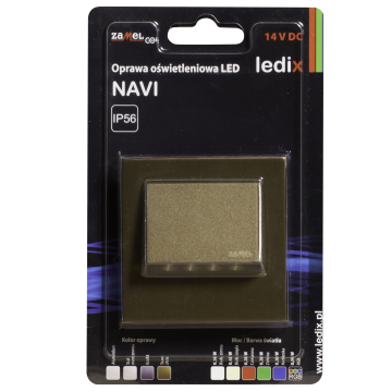 Faretto LED NAVI con cornice PT 14V DC ZLO RGB WYROB