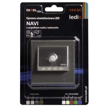 Faretto LED NAVI PT 14V DC sensore STA bianco caldo WYROB