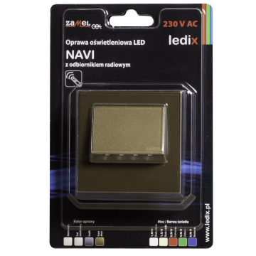 Faretto LED NAVI PT 230V AC radio ZLO bianco freddo WYROB