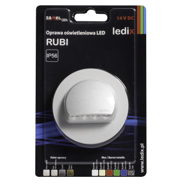 Faretto LED RUBI con cornice NT 14V DC ALU RGB WYROB