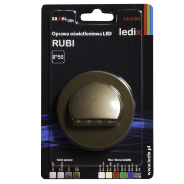 Faretto LED RUBI con cornice NT 14V DC ZLO RGB WYROB