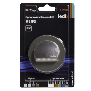 Faretto LED RUBI con cornice PT 14V DC STA RGB WYROB