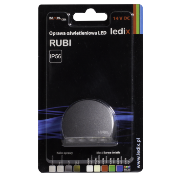 Faretto LED RUBI NT 14V DC GRF bianco caldo WYROB