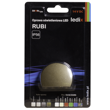 Faretto LED RUBI NT 14V DC ZLO RGB WYROB