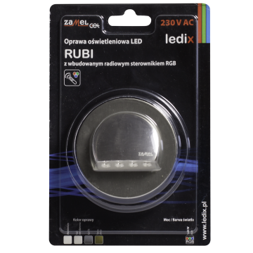 Faretto LED RUBI PT 230V AC controller STA RGB WYROB