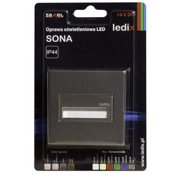 Faretto LED SONA quadrato PT 14V DC STA RGB WYROB