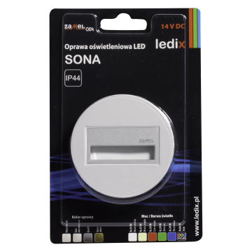 Faretto LED SONA rotondo PT 14V DC ALU RGB WYROB