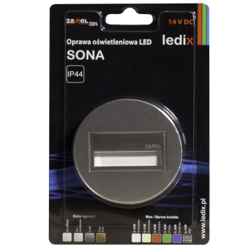 Faretto LED SONA rotondo PT 14V DC STA RGB WYROB