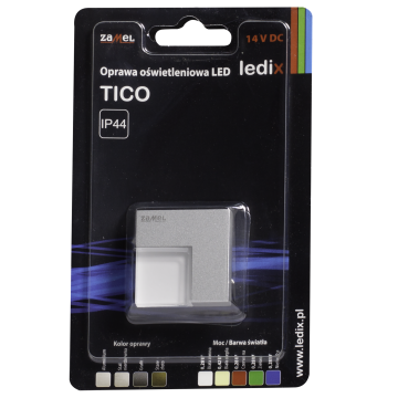 Faretto LED TICO NT 14V DC ALU bianco caldo WYROB