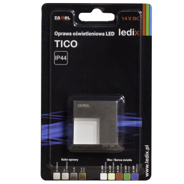 Faretto LED TICO NT 14V DC STA bianco caldo WYROB