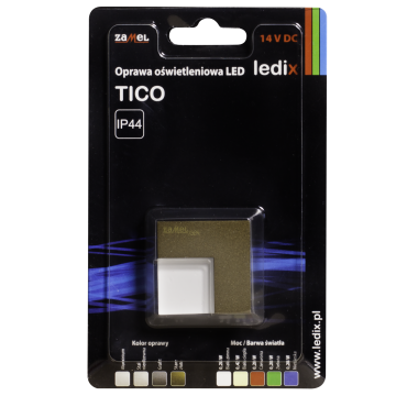 Faretto LED TICO NT 14V DC ZLO bianco caldo WYROB