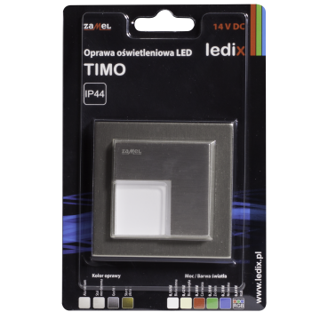 Faretto LED TIMO con cornice NT 14V DC STA RGB WYROB