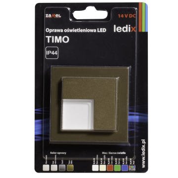 Faretto LED TIMO con cornice PT 14V DC ZLO RGB WYROB