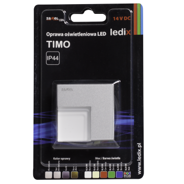 Faretto LED TIMO NT 14V DC ALU RGB WYROB