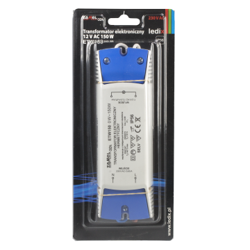 Trasformatore elettronico a tenuta stagna 230/11,5V 0-150W WYROB
