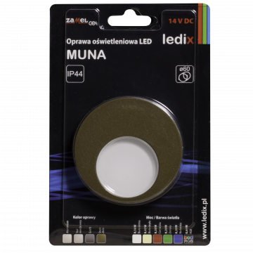 Oprawa LED MUNA PT 14V DC ZLO RGB TYP: 02-211-46