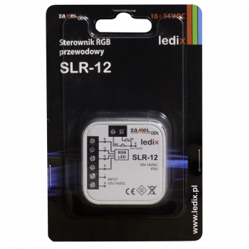 Sterownik RGB przewodowy TYP: SLR-12