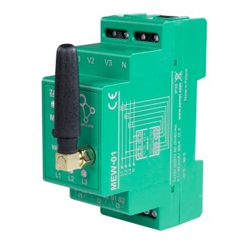 MONITOR ENERGII ELEKTRYCZNEJ WI-FI 1F+N TYP: MEW-01/1F