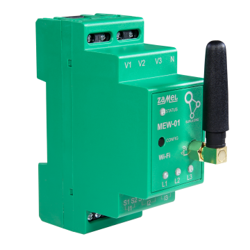 MONITOR ENERGII ELEKTRYCZNEJ WI-FI 1F+N TYP: MEW-01/1F