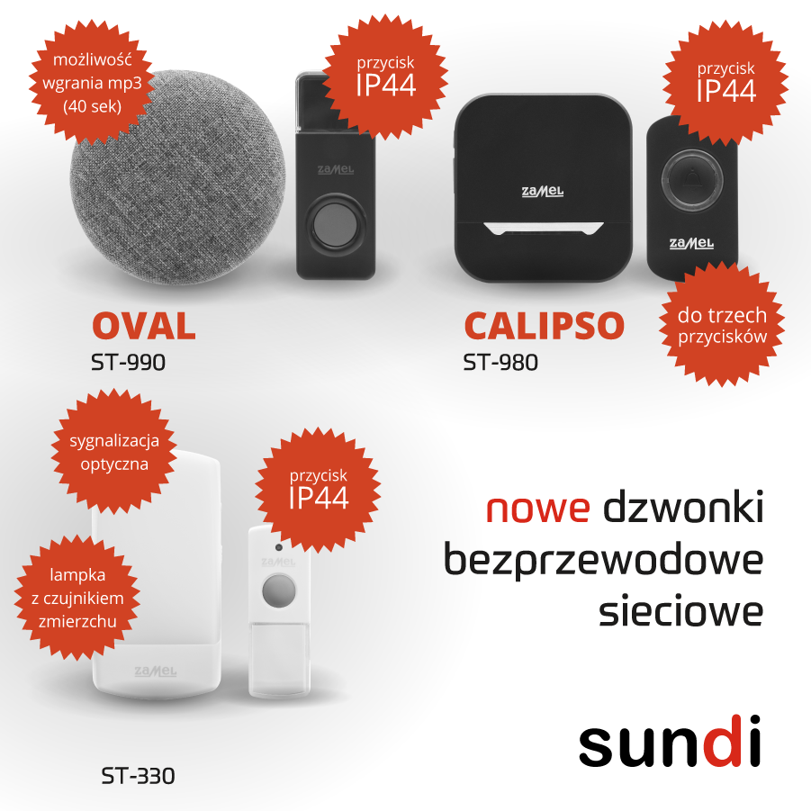 sundi nowe dzwonki zamel