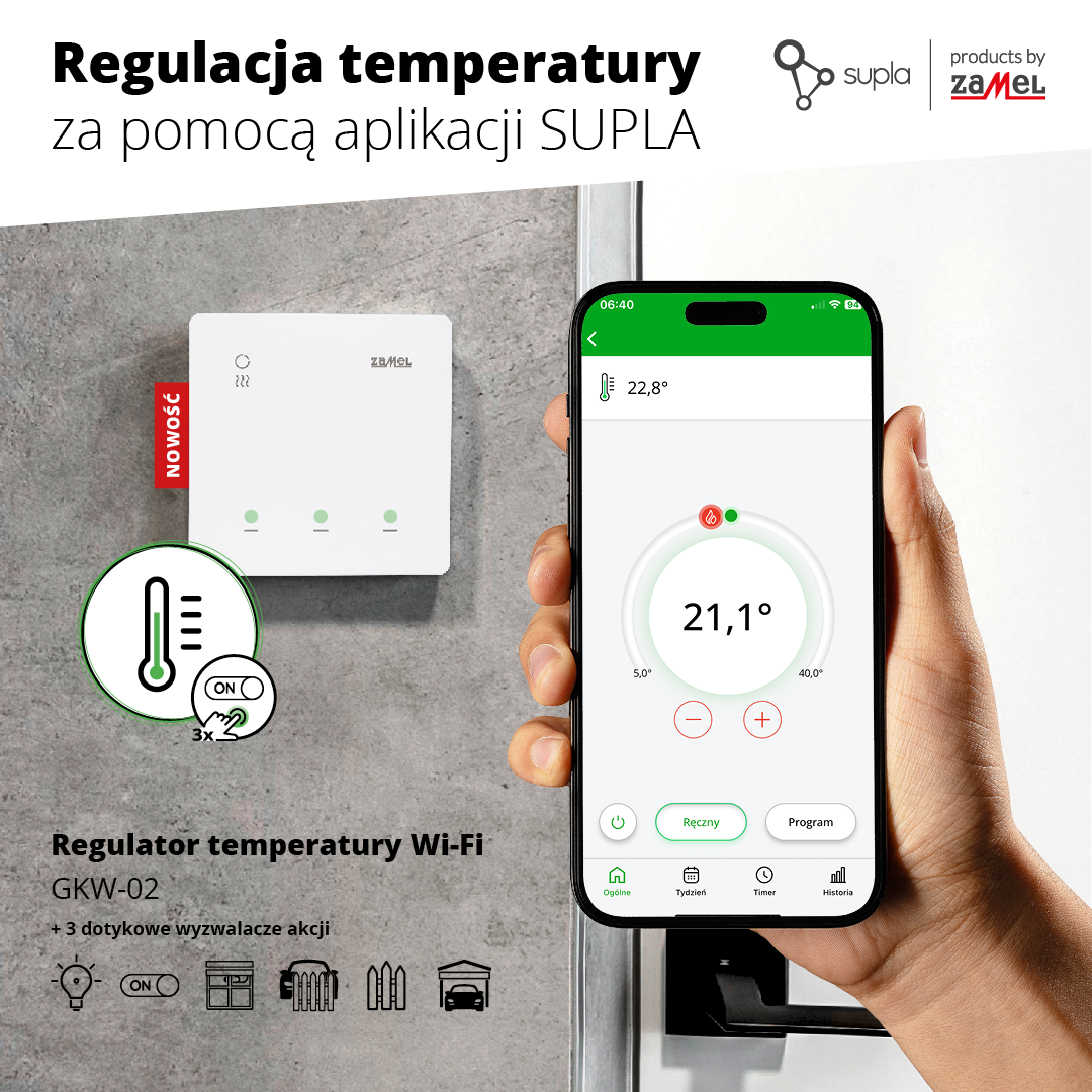 Nowy regulator temperatury