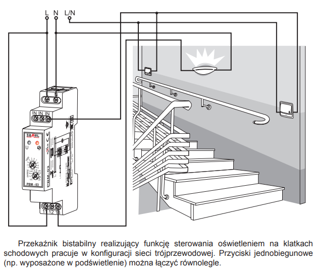 pbm zamel przekaźnik bistabilny