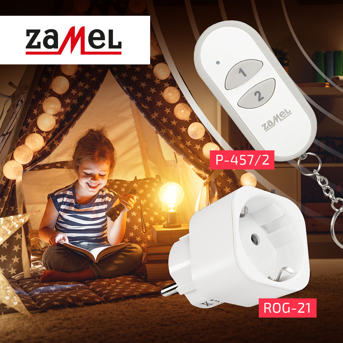 rog-21 zamel gniazdo zdalnie sterowane