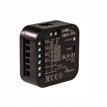 4-канальный светодиодный контроллер 12-24VDC TYP: SLR-21